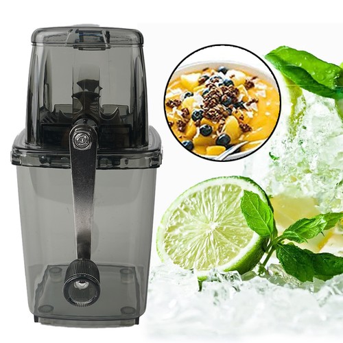 Manual ice crusher shaver - crusher,