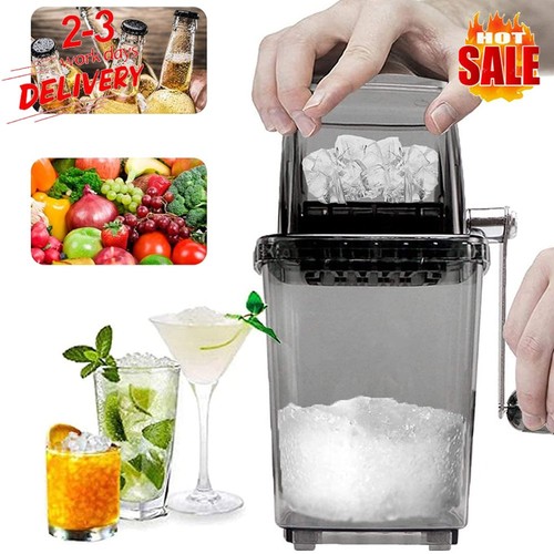 Manual ice crusher hand - ice, crank
