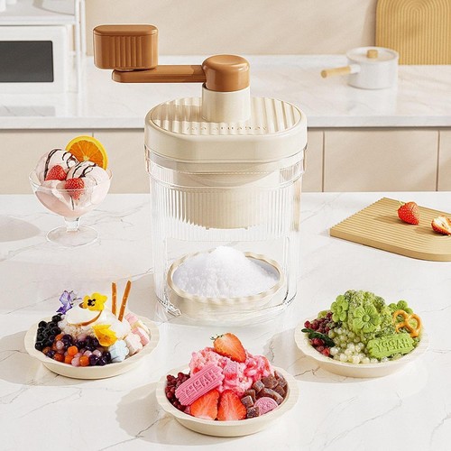 Manual ice crusher shredding - ice,