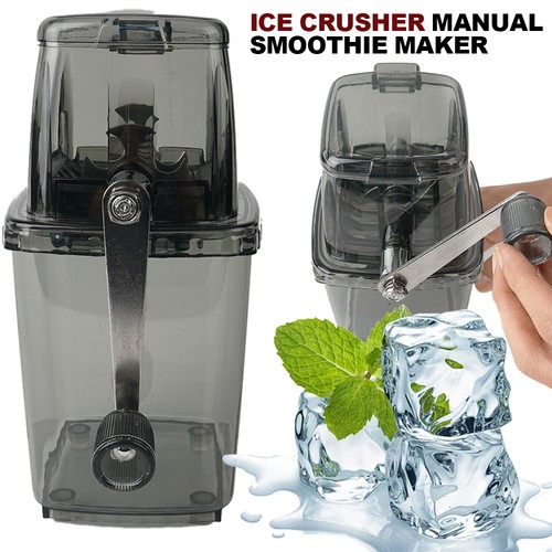 Manual ice crusher shaver - crusher,