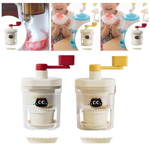 Manual ice crusher snow cone - ice,