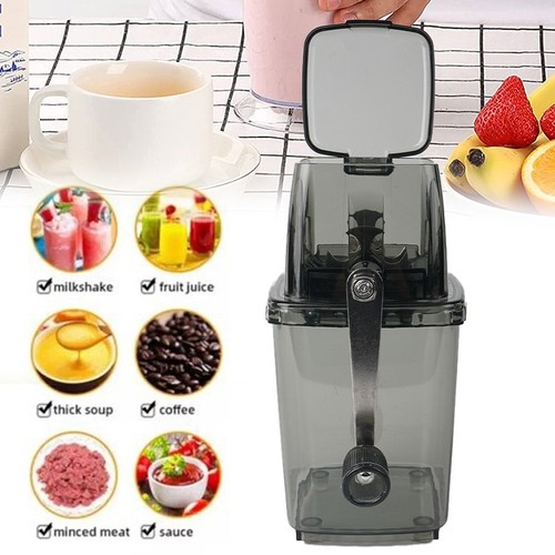 Manual ice crusher snow cone - manual,