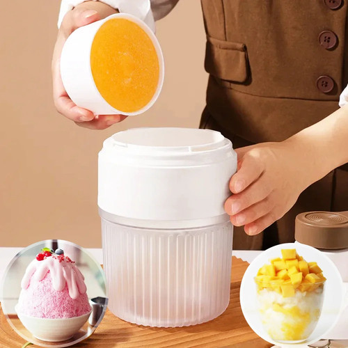 Portable crank ice crusher - portable,
